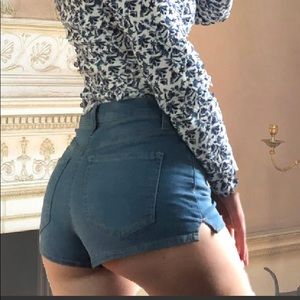 We the free Free people high rise shorts